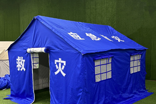 Tangshan Pengcheng: Tus nqi siab, paj rwb-lined tents muab thoob ntiaj teb